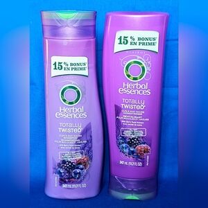Herbal Essences Totally Twisted Shampoo & Conditioner For Curls Waves Curly 2 Pk